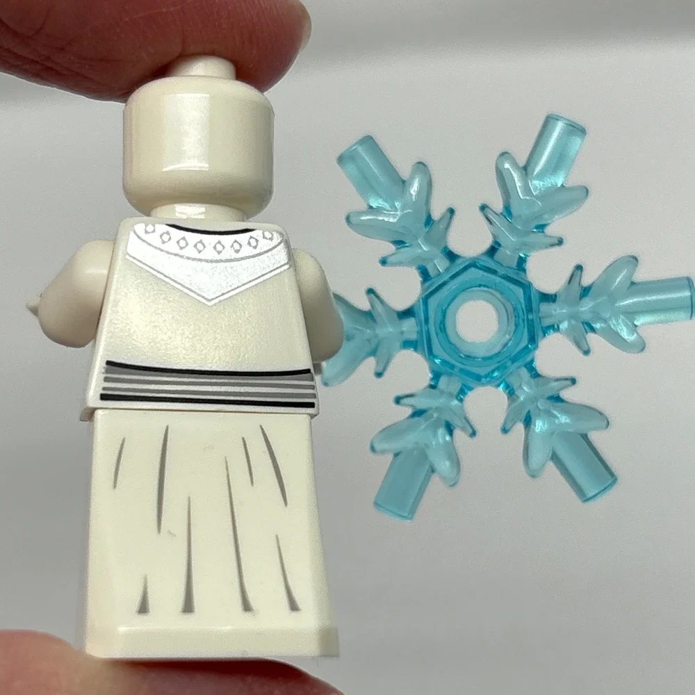LEGO Minifig hol209 Ice King Man Wizard BAM Exclusive Minifigure Snowflake